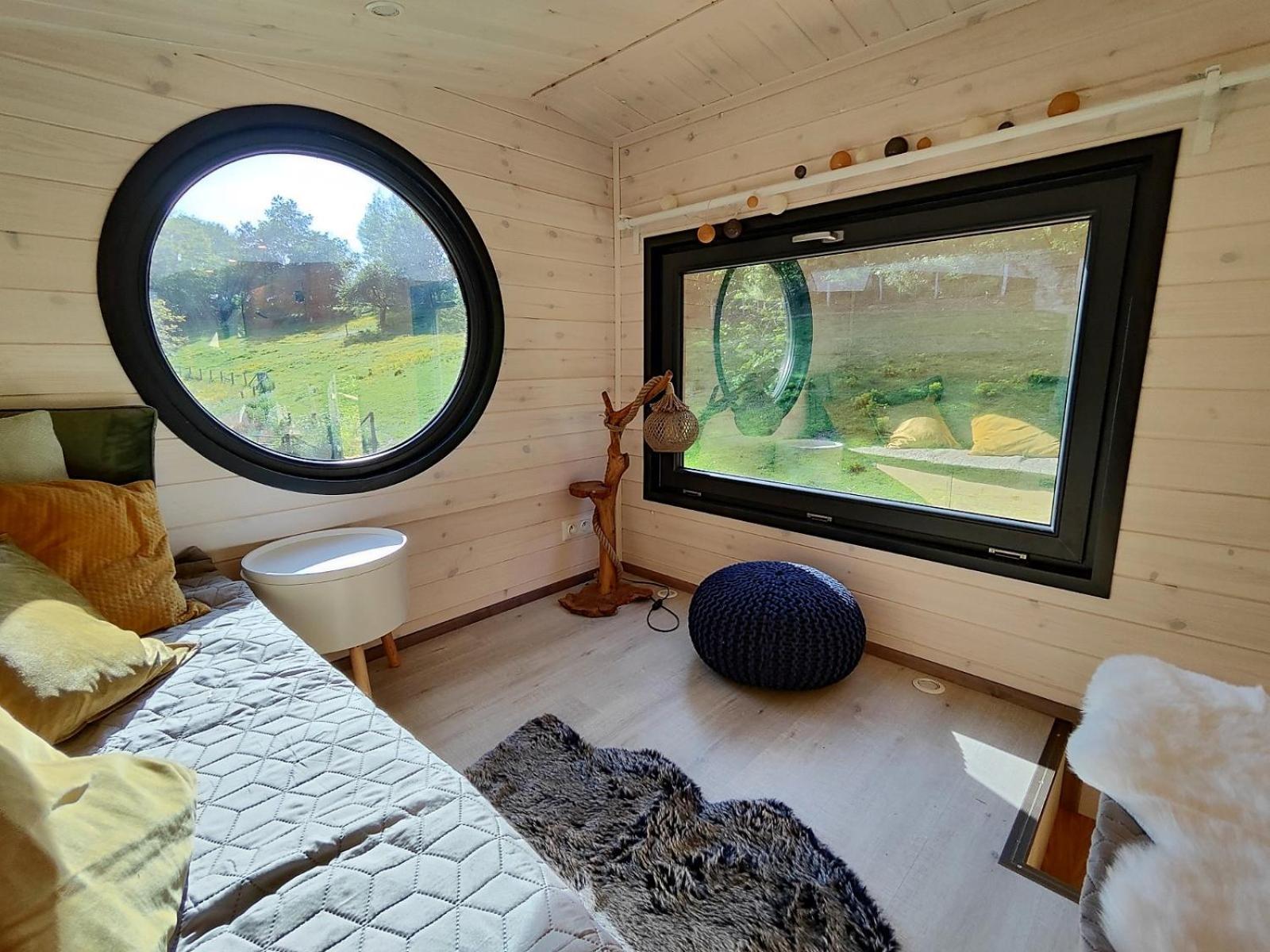 La Mini Maison Du Lama Libin Exteriör bild