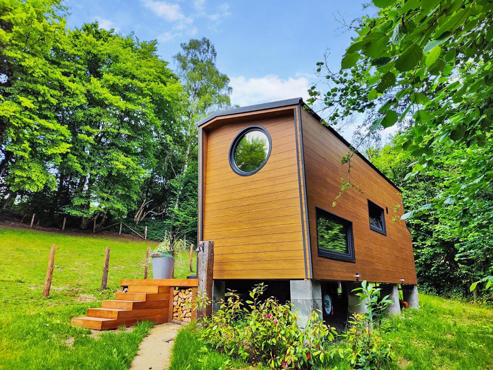 La Mini Maison Du Lama Libin Exteriör bild