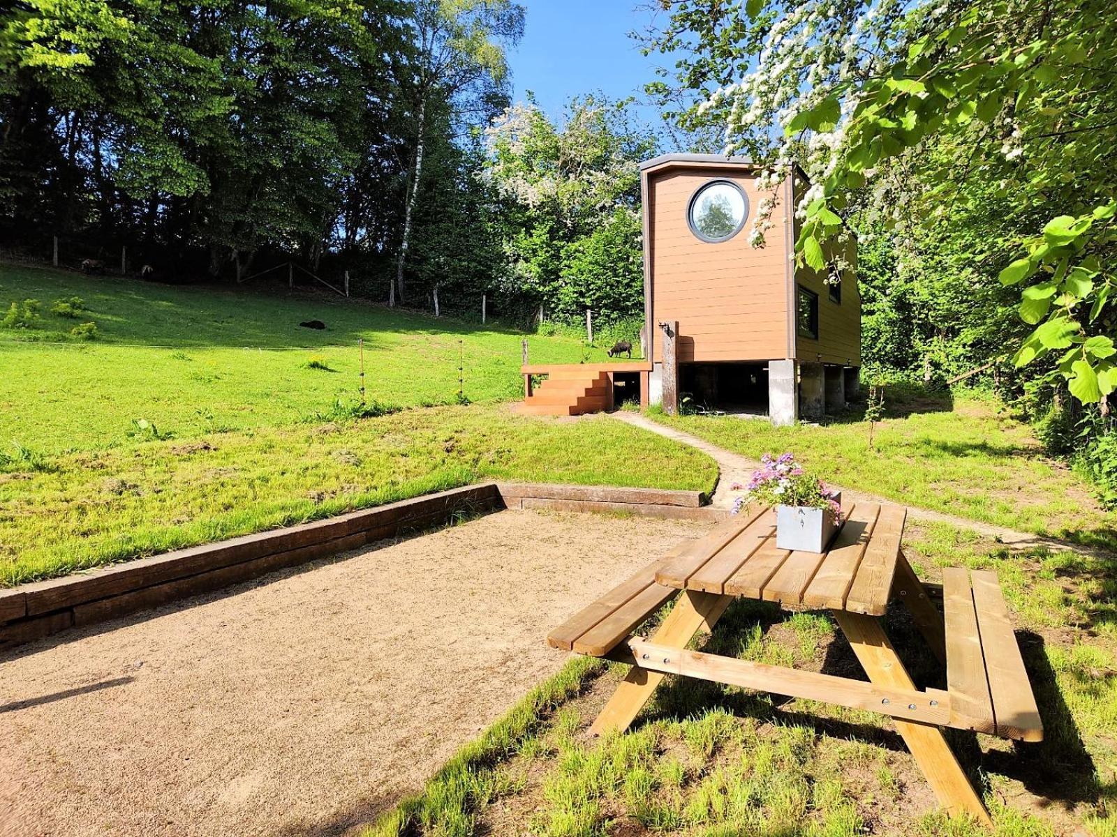 La Mini Maison Du Lama Libin Exteriör bild