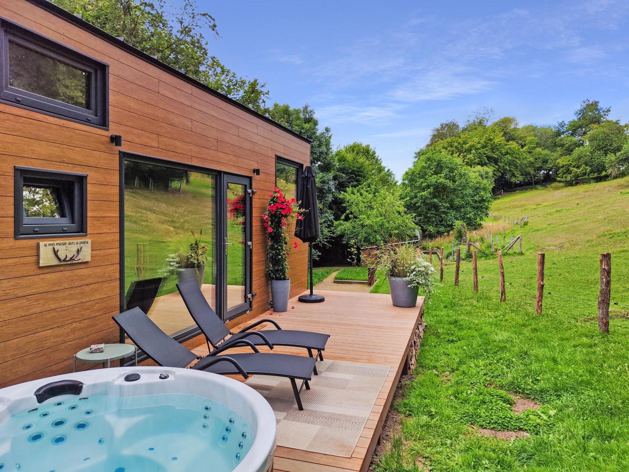 La Mini Maison Du Lama Libin Exteriör bild